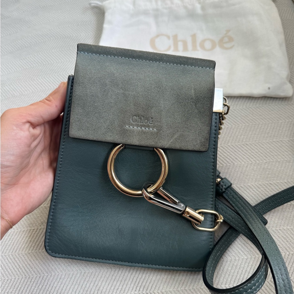 Chloe Leather Designer Cross Body Bag